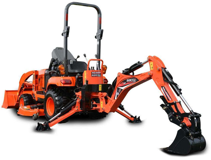 Wallenstein Backhoe with 15